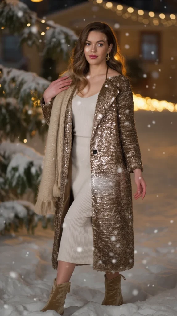 Festive winter outfit trends