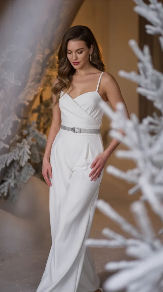 Winter White Jumpsuit