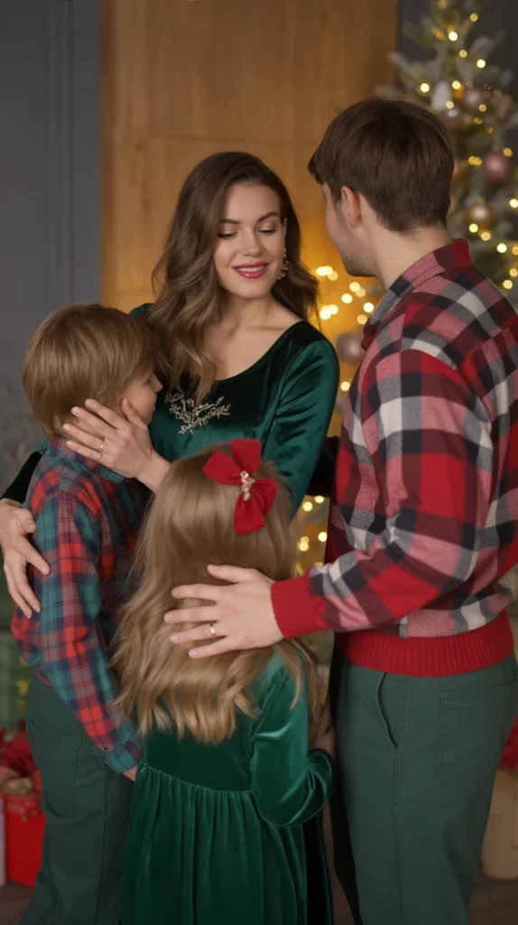 Family matching Christmas outfit ideas