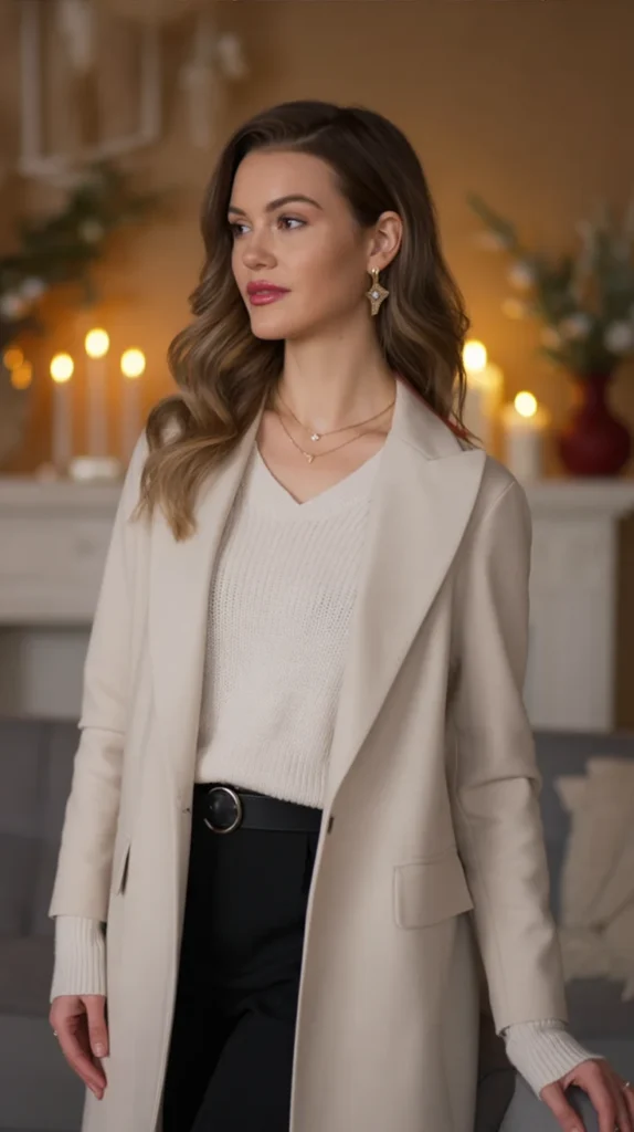 Minimalist Christmas outfit ideas