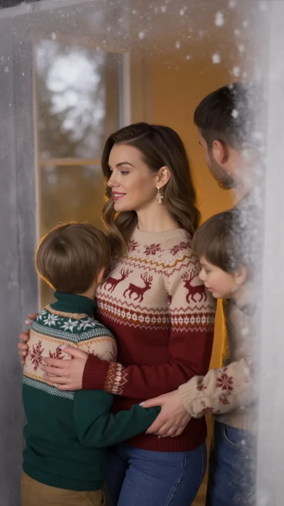 Matching Fair Isle Sweaters