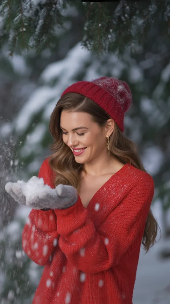 Coordinated Beanies and Mittens