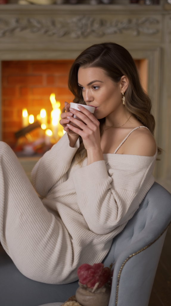 Cozy Matching Knit Set