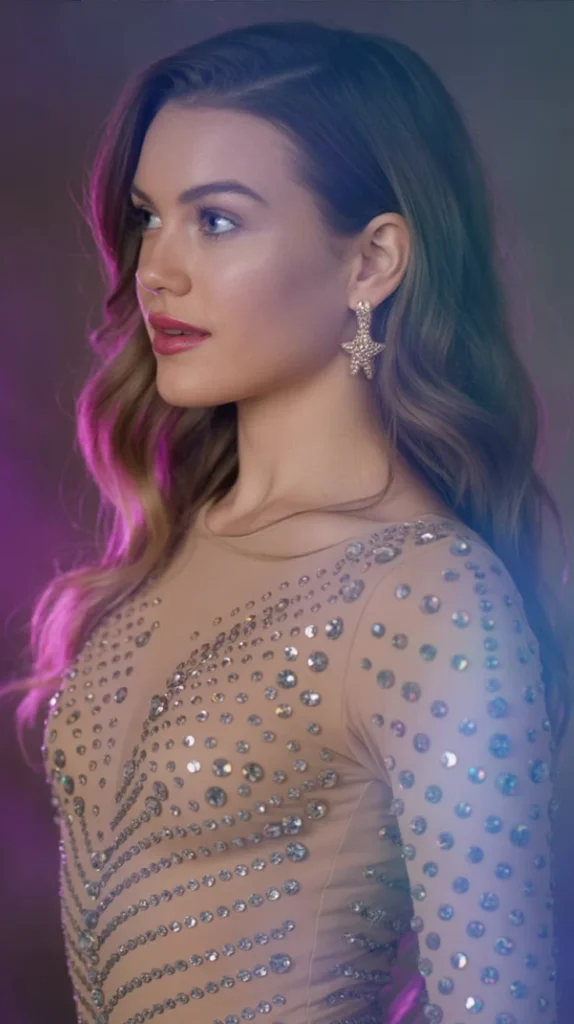 Crystal-Embellished Bodysuit