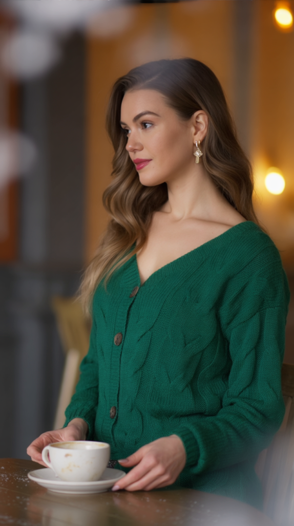 Festive Green Co-Ord Set