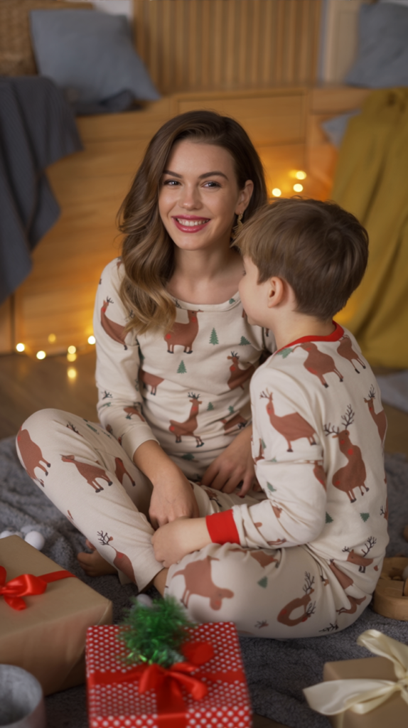 Matching Kids’ Pajamas