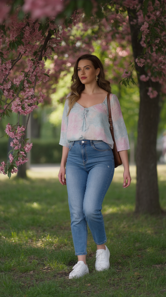 how to dress casual in spring