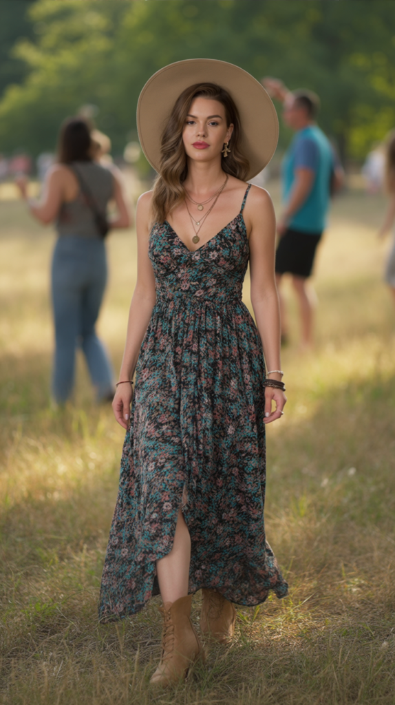 how to style boho festival outfits