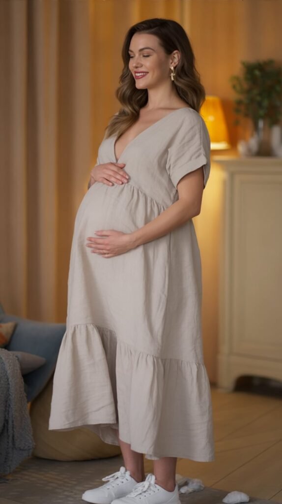 how to style maternity casual outfits