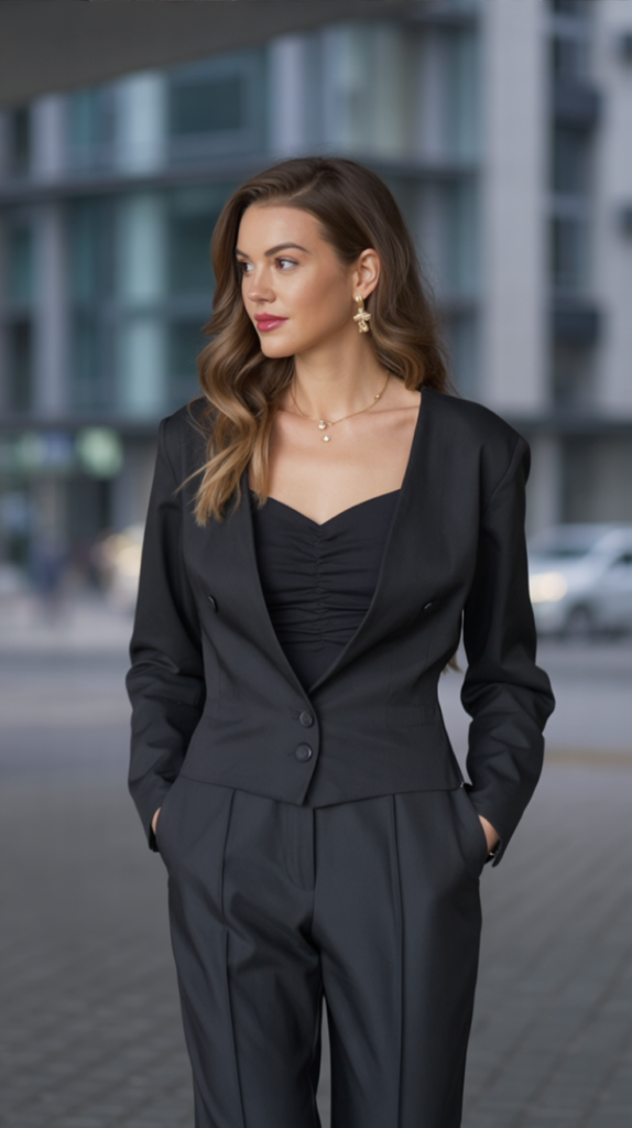 how to style minimalist monochrome outfits