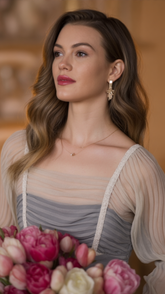 Sheer Layered Top With Camisole