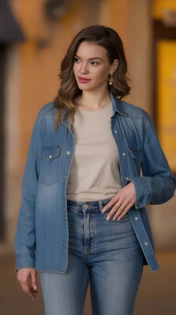 Denim-on-Denim Layers