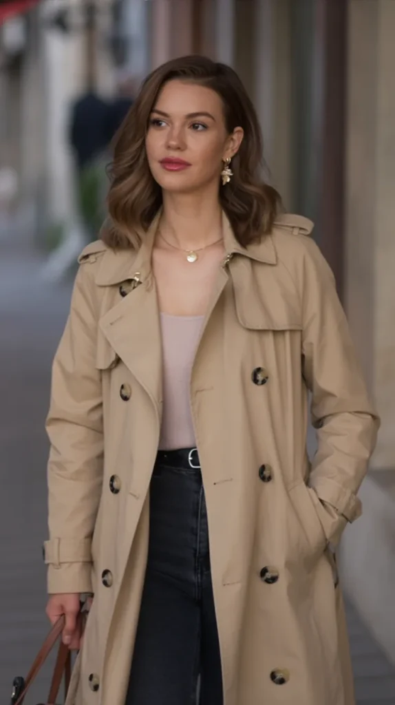 Lightweight Trench with Basics