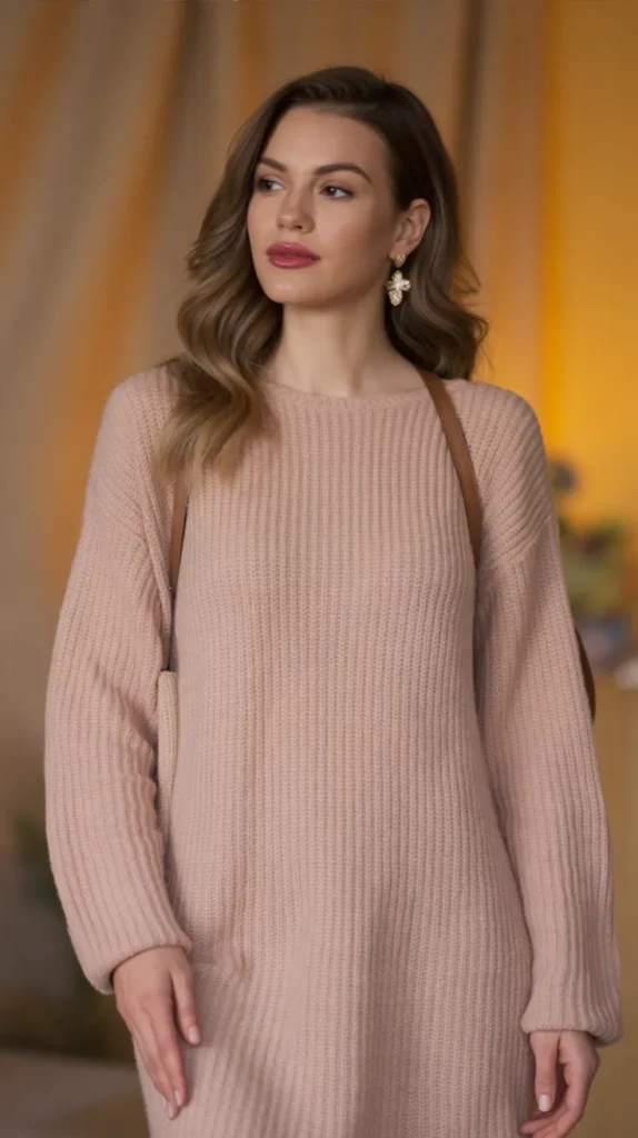 Simple Sweater Dress