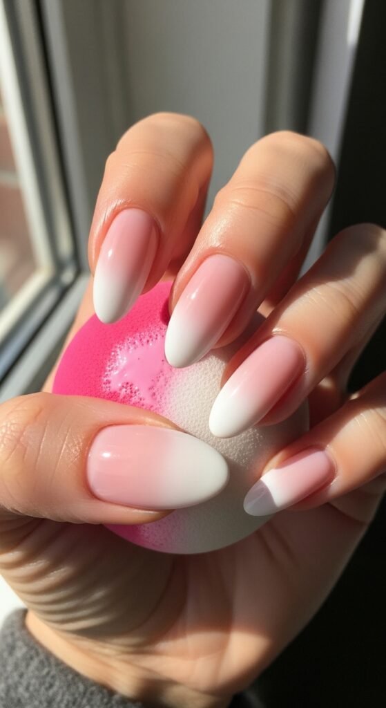 Create Texture With a Makeup Sponge or Tissue