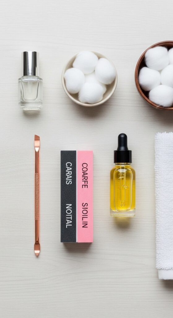 Start with Clean, Prepped Nails