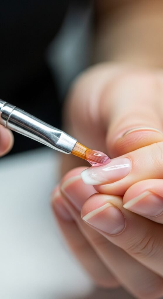 Applying the Acrylic