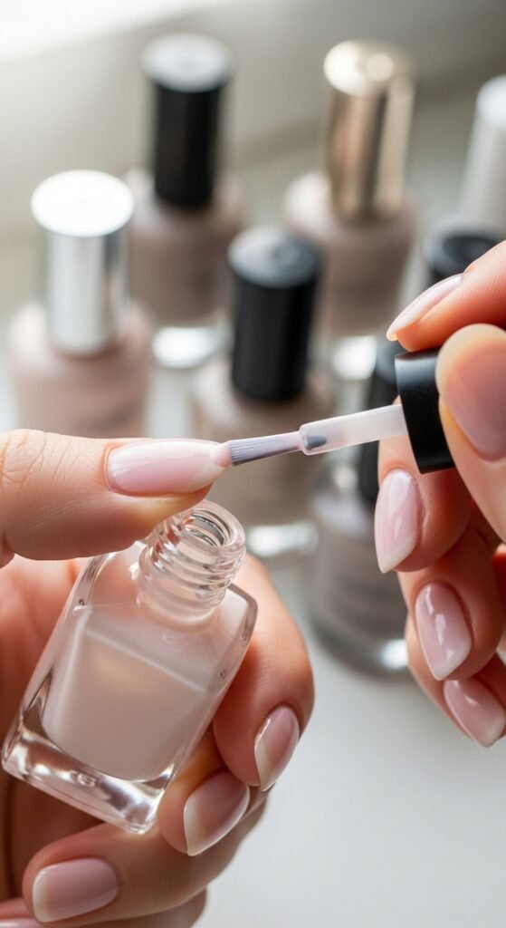 Apply Base + Sheer Color