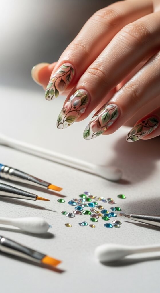 how to do nail art without polish