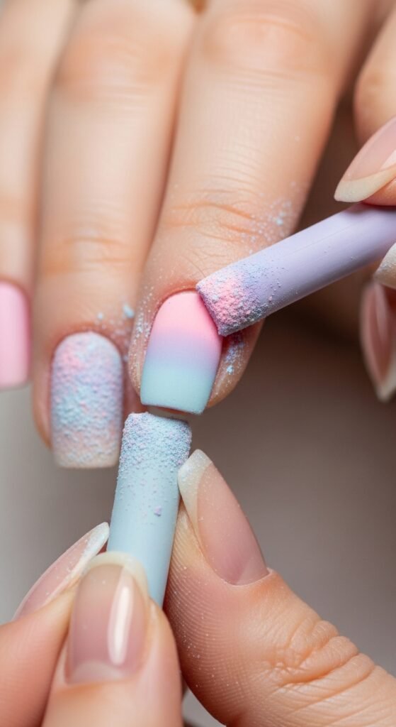 Experiment With Chalk or Pastels