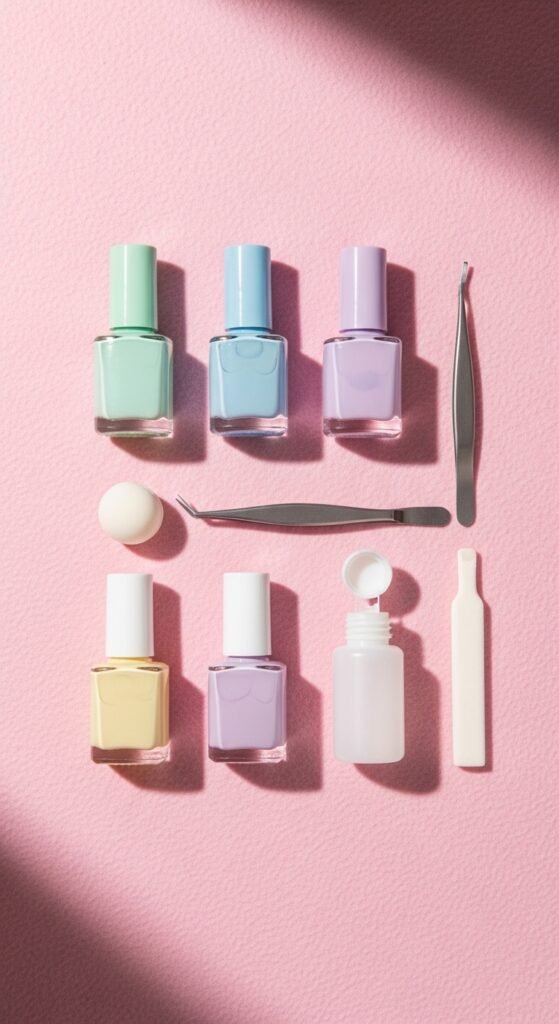 What You’ll Need for Sponge Nail Art