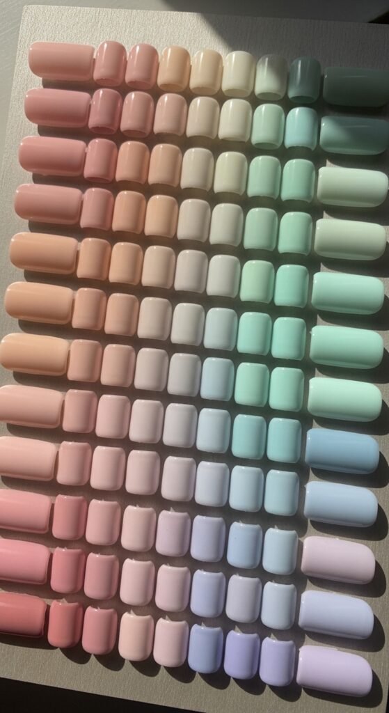 Choose Your Wedding Nail Color