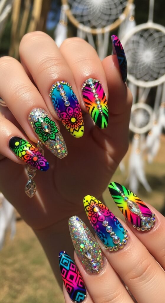 How to Do Nail Art for Festivals
