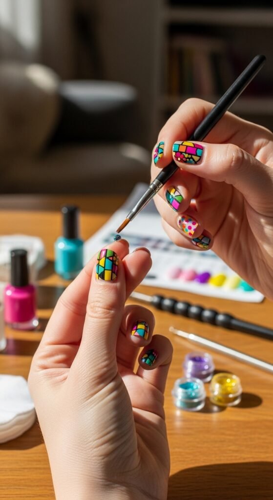 How to Do Nail Art at Home Without Gel