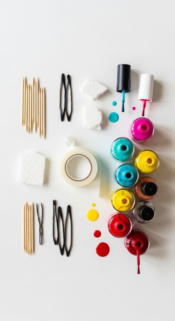 Everyday Items You Can Use Instead of Nail Art Tools