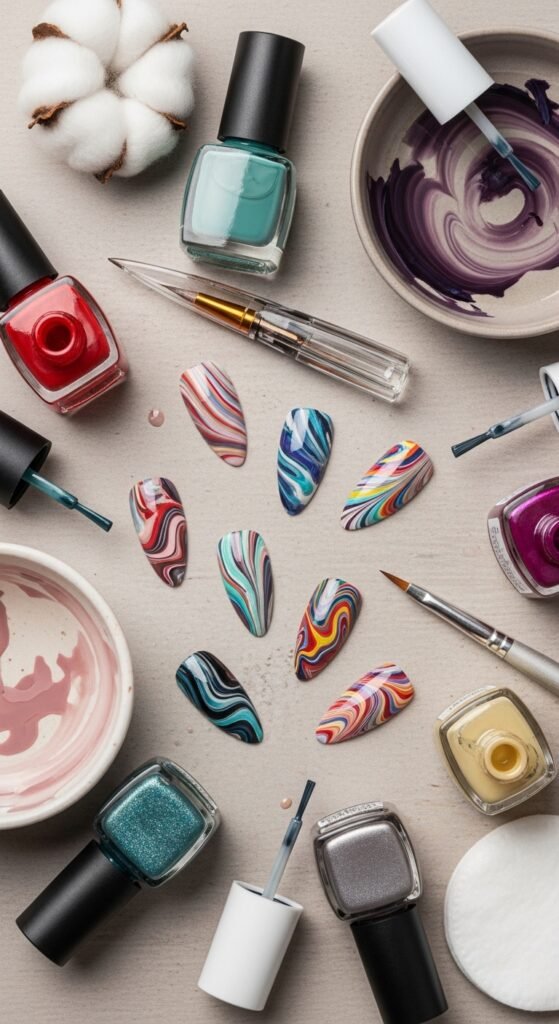 Extra Tips for Stunning Water Nail Art