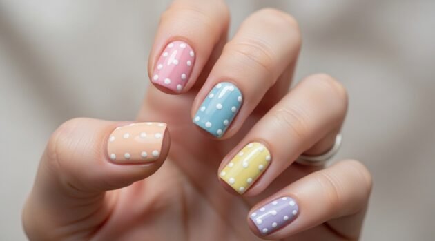 How to Do Nail Art With Dots