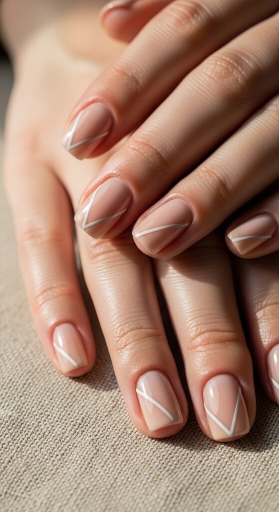 Use Tape or Stickers for Clean Shapes