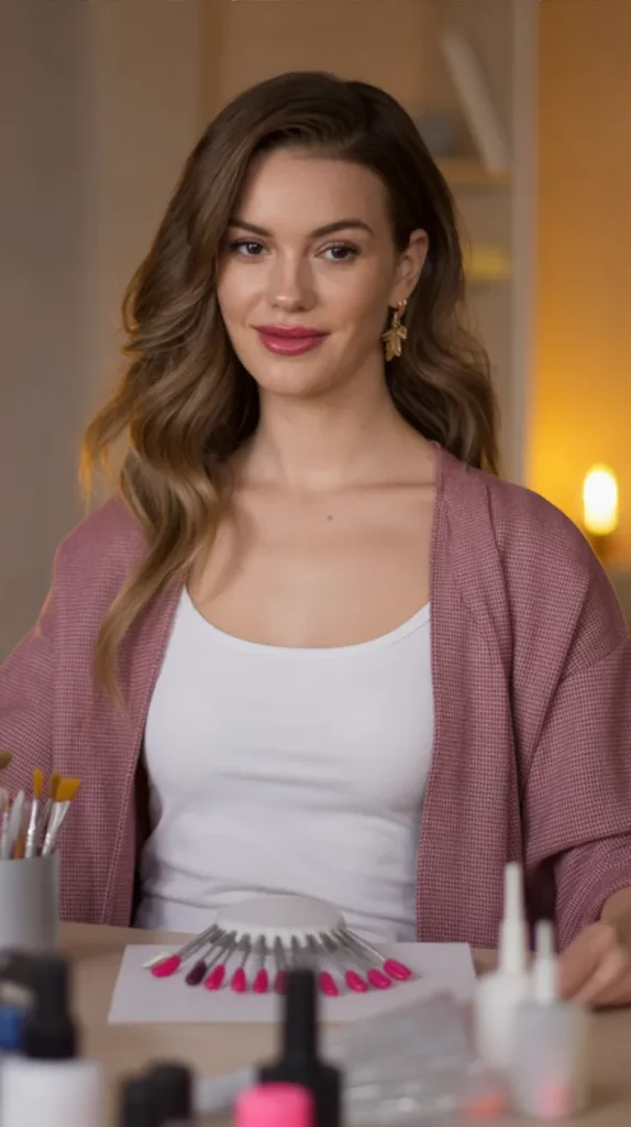 how to do acrylic nail designs