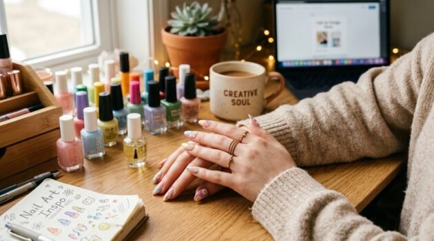 How to Do Nail Art for College Girls