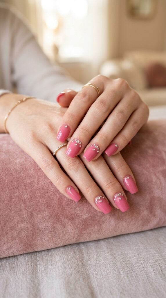 How to Do Nail Art With Rhinestones
