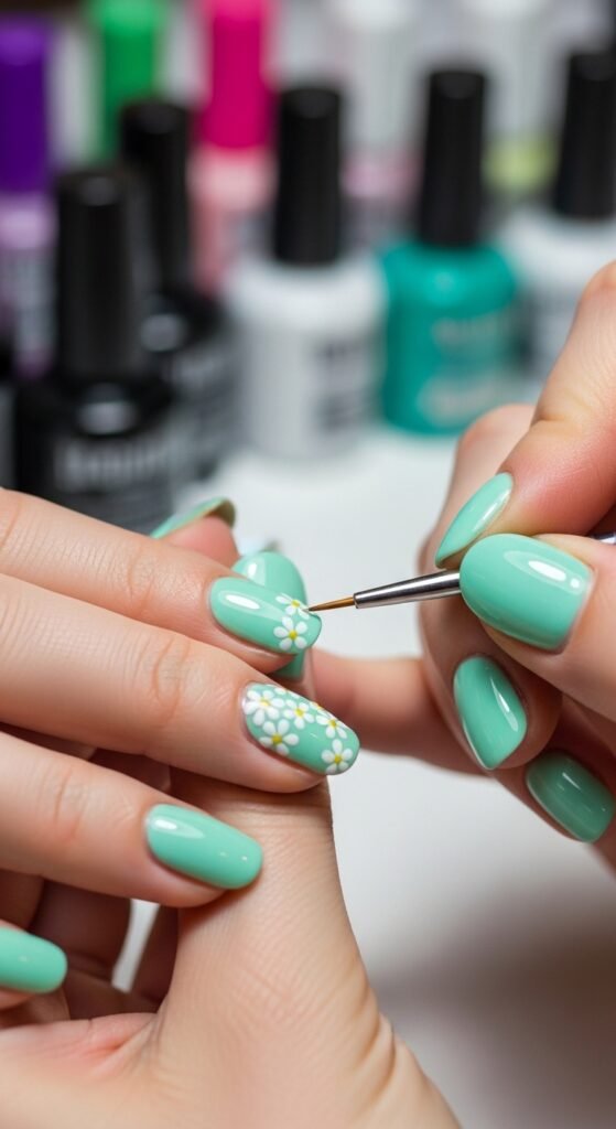 Basic Brush Techniques for Nail Art