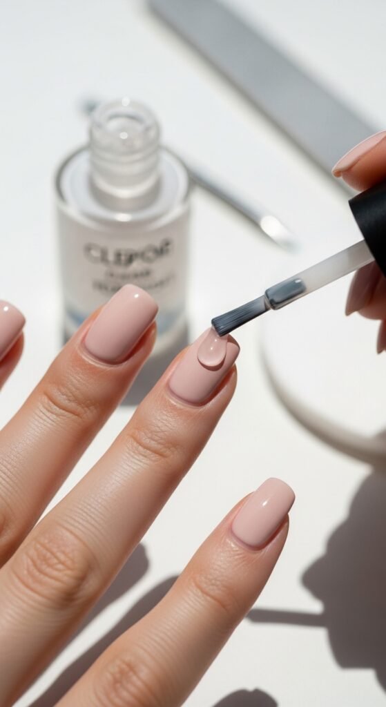 Seal with a Glossy Top Coat