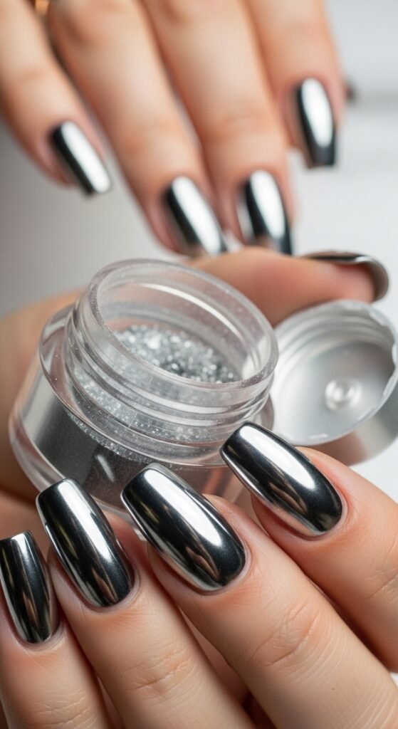 Chrome Nails for the Win!