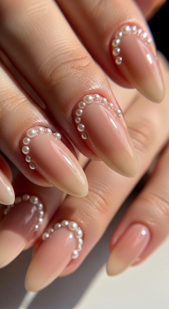How to Do Nail Art With Pearls