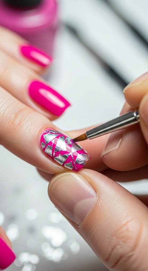 Apply the Foil Paper