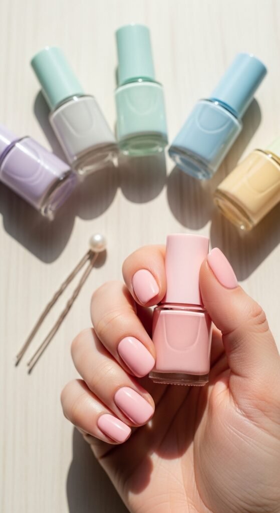 how to do nail art with bobby pin