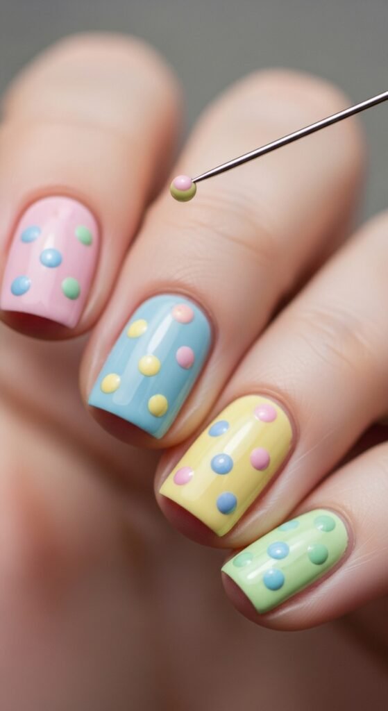 Create Dots with the Bobby Pin