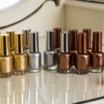 How to Do Nail Art With Metallic Colors