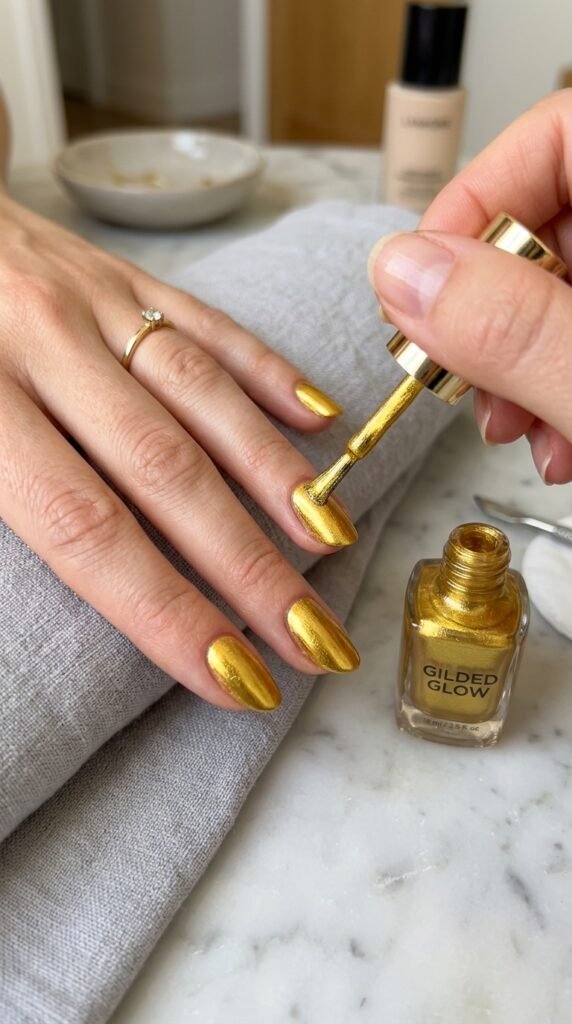 Apply the Metallic Color