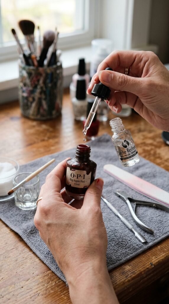 Prep Your Old Nail Polish First