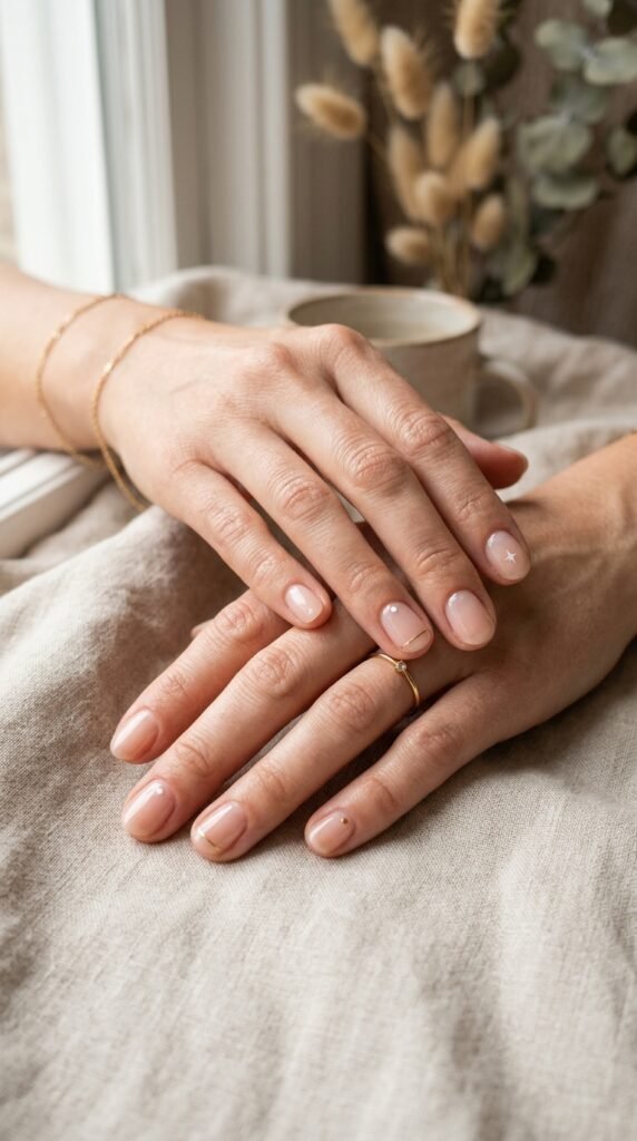 how to do nail art with clear polish