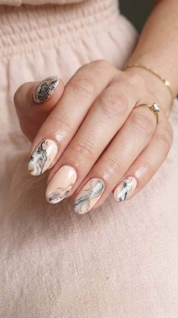 Marble Nail Art